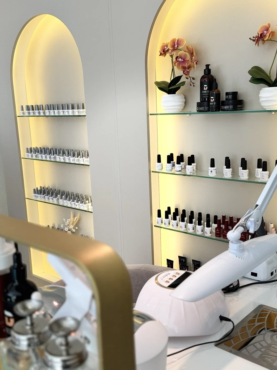 Manicure treatment at RA Beauty