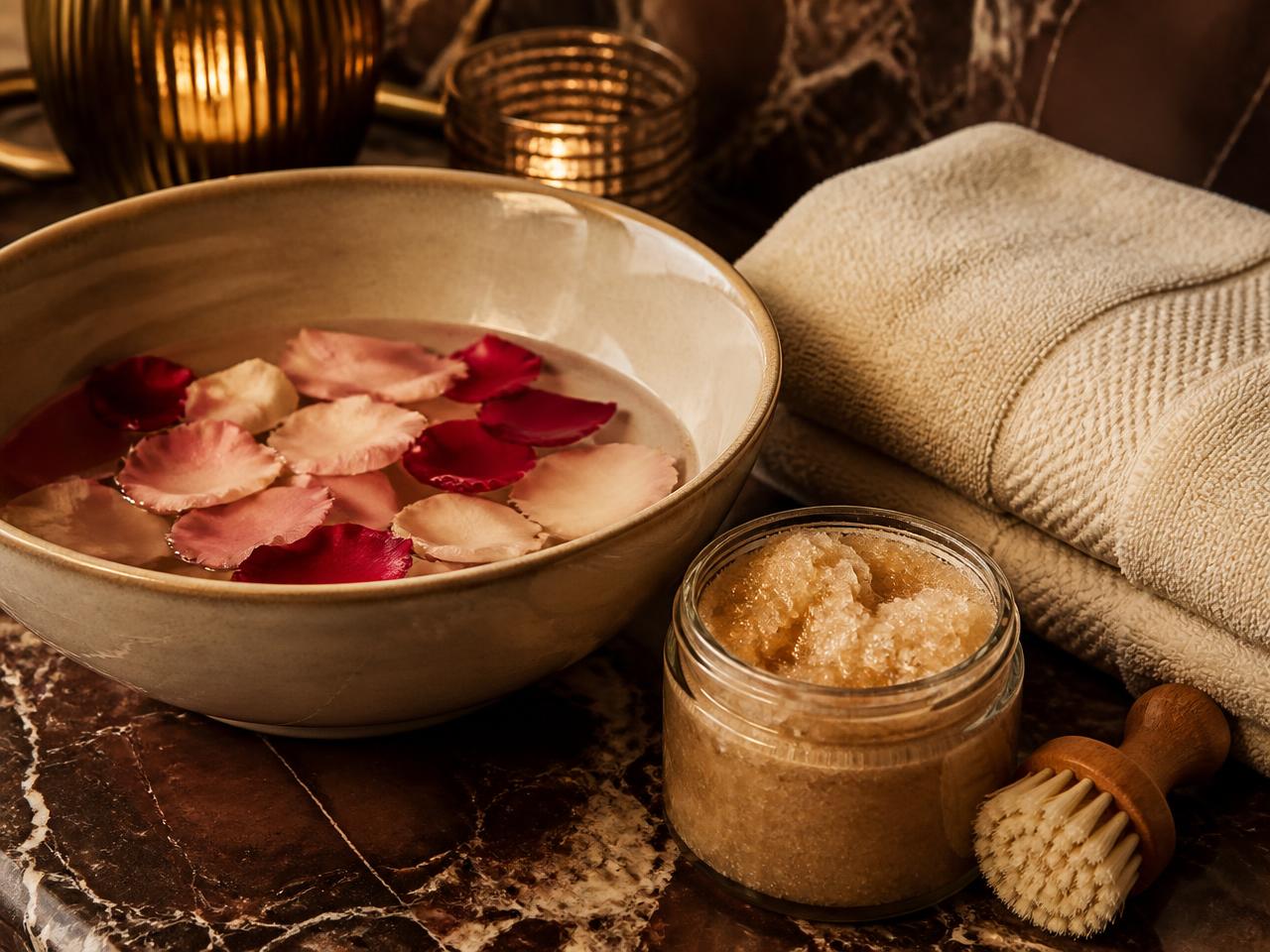 Manicure treatment at RA Beauty