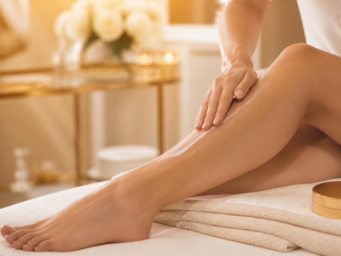 Waxontharing in de behandelcabine van RA Beauty